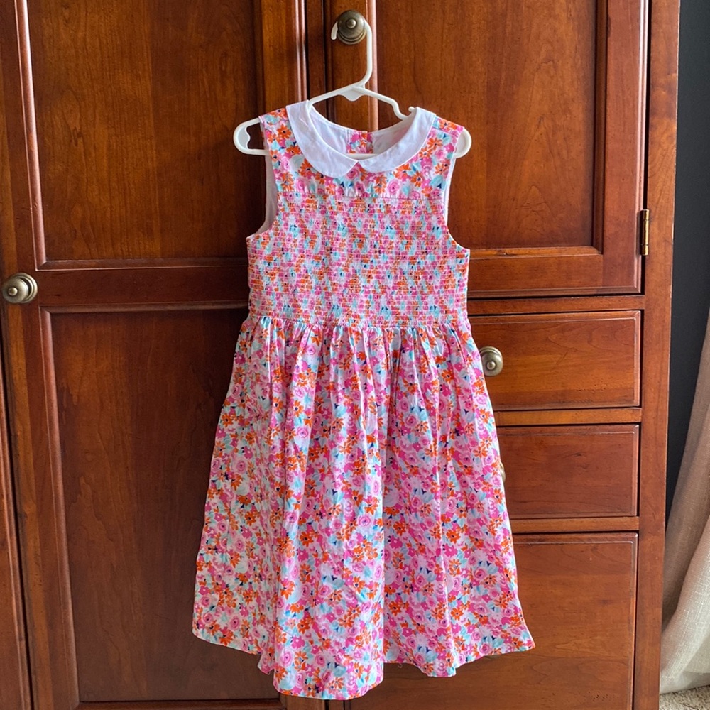 JANIE AND JACK smocked floral sundress